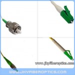 FC/APC to LC/APC Singlemode Simplex Fiber Optic Patch Cord