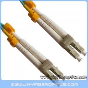 LC/PC to LC/PC Multimode OM3 10G Duplex Fiber Optic Patch Cord