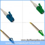 LC/UPC to LC/APC Singlemode Simplex Fiber Optic Patch Cord