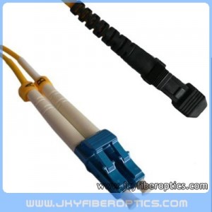 LC/UPC to MTRJ Singlemode Duplex Fiber Optic Patch Cord