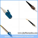LC/UPC to ST/UPC Singlemode Simplex Fiber Optic Patch Cord